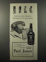 1951 Paul Jones Whiskey Ad - Been Calling For - £14.55 GBP