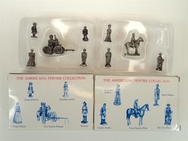 The Americana Pewter Collection AH18 AH19 Lot of 10 Miniatures - Pony Express + - £7.77 GBP