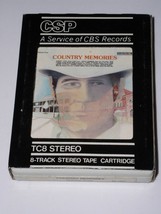 Johnny Cash 8 Track Tape Cartridge Country Memories Vol. 4 Various Artists 1977 - £11.85 GBP