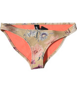 TRIANGL Neoprene Tan Beige Floral Bikini Bottom Women’s Size Medium New - $20.83