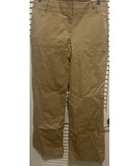 Ann Taylor Loft Ann Flare Leg Pants Size 6 Beige Khaki NWT - $27.31 CAD