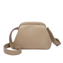 Summer Solid Color Leather Large Crossbody Bags For Women 2022 Lady Shoulder Mes - £20.65 GBP