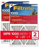 Filtrete 14x20x1 Air Filter, MPR 1000, MERV 11, Micro Allergen Defense -... - £23.34 GBP