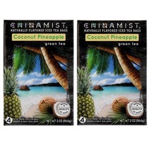 China Mist - Coconut Pineapple Green Tea Infusion, 1/2 oz Filter Bags (2... - £15.71 GBP
