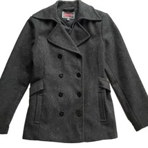 LEI l.e.i. Women&#39;s Coat Gray Size M Wool Jacket - £18.19 GBP