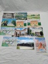 Lot Of (12) Ottawa Illinois And Friendship Village Post Cards - £78.88 GBP