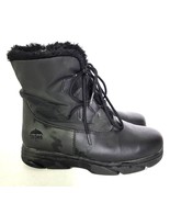 Totes Womens Winter Boots Size 6 All Weather Faux Fur Lined Zipper &amp; Laces - $17.46