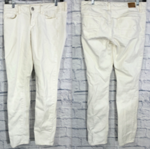 American Eagle White Ladies Womens Jeans Pants Stretch Size 2 Skinny - $17.34