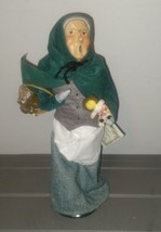 1995 Byer&#39;s Choice Cries of London Carolers - Old Woman Vendor with Doll... - $45.00