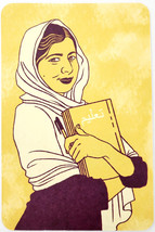 Sonita Alizadeh Art Postcard Nobel Prize Activist 2018 Pioneer Unposted F3H - $19.99