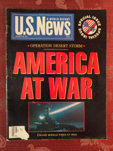 U S NEWS and World Report Magazine January 28 1991 Iraqw Gulf War Desert Storm - £11.32 GBP