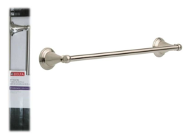 Delta 79618-BN Silver Die Cast Zinc Towel Bar 18&#39;&#39; L x 2.1&#39;&#39; H x 3.5&#39;&#39; W... - $19.48