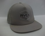 RVCA Hat Stained Gray Snapback Trucker Cap - £15.73 GBP