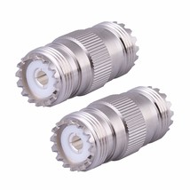 Uhf Connectors Pl-259 Female To Female Adapter Connector Uhf So239 Femal... - $19.99