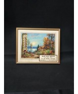1950s Blais Gulf Gas Oil Station West Topsham Vermont Advertising Thermo... - €15,81 EUR