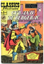 Cyrano De Bergerac-CLASSICS Illustrated #79 Hrn 78 Fn - £60.40 GBP
