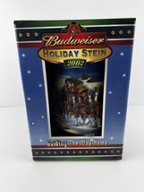 Budweiser Holiday Stein Guiding The Way Home 2002 IN Original Box - £7.50 GBP