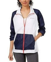 Columbia Womens Tabor Point Water-Resistant Packable Windbreaker - £43.58 GBP