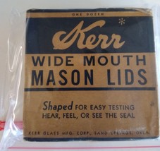 Vintage Kerr Widemouth Caps - £9.85 GBP