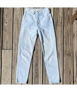 Vtg 1980&#39;s Guess George Marciano High Waist Mom Jeans Light Wash USA 28 ... - $532.77 MXN