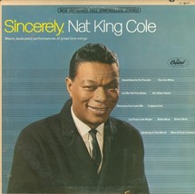 Sincerely; Nat King Cole [Vinyl] Nat King Cole - £23.58 GBP