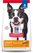 Hill&#39;s Science Diet - Light Small Bites Lower Calories, Chicken Meal &amp; B... - $18.39