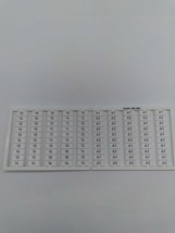 NEW Wago 209-952 Terminal Block Marking Card  - $5.80