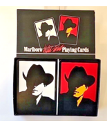 Vitg. 2 Decks Marlboro Wild West Playing Cards, 1991 Opened, Unused. - $4.75