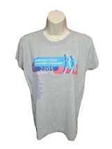 2005 JP Morgan Chase Corporate Challenge Womens Medium Gray TShirt - $19.80