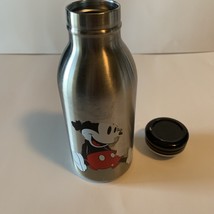 Mickey Mouse Metal Water Bottle 6 Inch Tall - £9.64 GBP