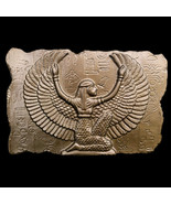 Egyptian Goddess Isis sculpture Relief plaque in Bronze Finish - £23.38 GBP