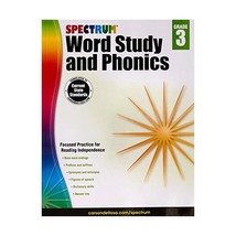 Spectrum Word Study and Phonics: Grade 3 Spectrum (Corporate Author) - $14.00