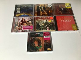 Christmas CD&#39;s Tony Bennett, Three Tenors, Johnny Mathis Lot of 7 New Sealed - $19.39