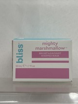 bliss Mighty Marshmallow Face Bright and Radiant Whipped Mask  1.7 fl oz New - £5.02 GBP