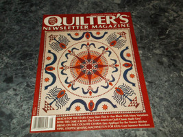 Quilter&#39;s Newsletter Magazine July August 1995 No 274 Pine Meadow Part 1 - $2.99