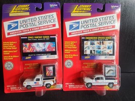 JOHNNY LIGHTNING USPS 1978 DODGE LIL RED EXPRESS &amp; 1996 RAM LOT OF 2 NIP... - $17.77