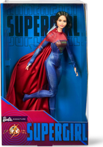 Barbie  Signature  Supergirl Doll Collectible, the Flash Movie, Cape, Doll Stand - £50.37 GBP