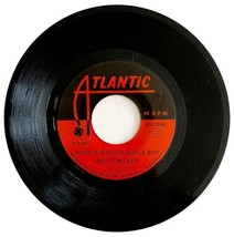 Bette Midler Boogie Woogie Bugle Boy 45 Single 1973 Vinyl Record 7&quot; 45BinH - £15.74 GBP