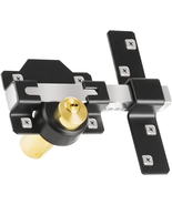 Barn Door Lock, 2&quot;, Fence Gate Lock, Double Sided Gate Latch, Shed Door ... - £20.16 GBP