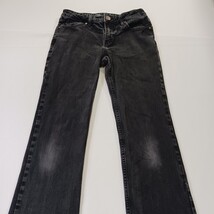 Wrangler 1009MWZBK Women's Cotton Blend Black Bootcut Denim Jeans Size 5 (26×30) image 14