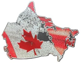 Canada State Foil Fridge Magnet - $6.49