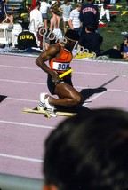 1971 Doane University Relay Runner Drake Relays Des Moines IA Kodachrome Slide - £3.16 GBP