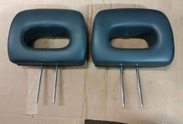 Pair of Headrest TYPE Y DARK GREY Leather Front or Rear CRV 97 98 99 00 ... - $97.02
