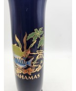 Large Cobalt Blue Vase Bahama Souvein - $266.09 MXN