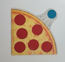Pizza Party 1987 Parker Brothers Replacement Blue Board Piece  - £7.56 GBP