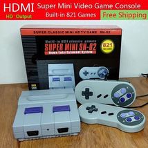 Super Nintendo Classic Edition Console Built In 821 Video Games 8Bit HDMI Output - £39.30 GBP