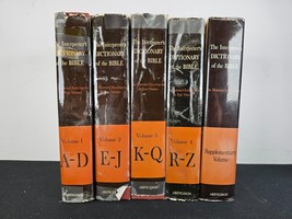 The Interpreter&#39;s Dictionary of the Bible 5 Book Set ~ HC/DJ 1982 Abingdon Press - £30.92 GBP