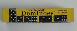 Hardwood Dominoes Double Nine by Cardinal No. 554 - £11.57 GBP