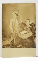 RPPC San Francisco Little Boy Lyle Jones and Mildred c1909 Postcard G3 - £14.18 GBP