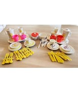 Vintage 90s Looney Tunes Chilton Toys Childrens Tea Sets Kitchen Utensil... - $1,130.60 MXN